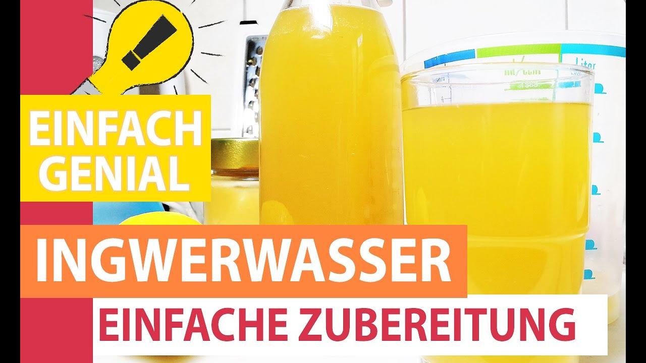 Peruanischer Ingwer Shot Rezept zum Abnehmen mit Zitrone