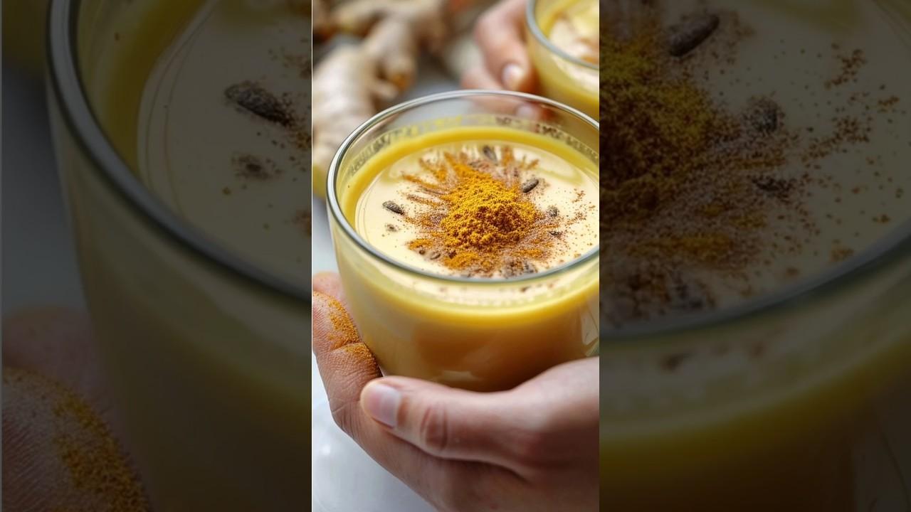 Ingwer Kurkuma Shot zum Abnehmen Rezept für jeden Tag